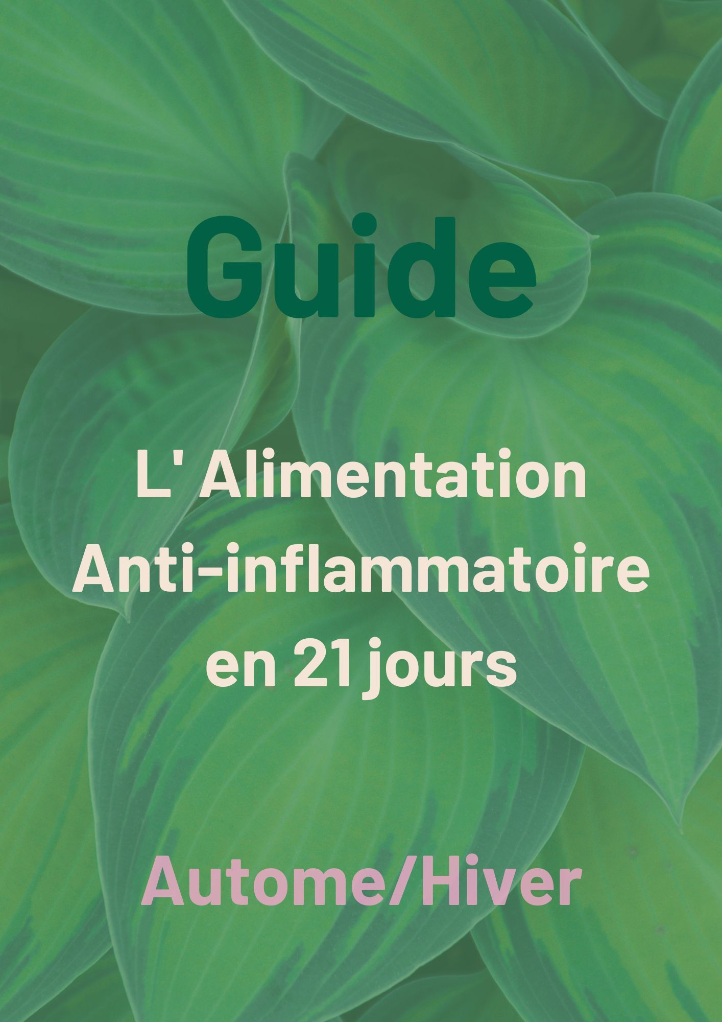 21 jours pour stopper l'inflammation