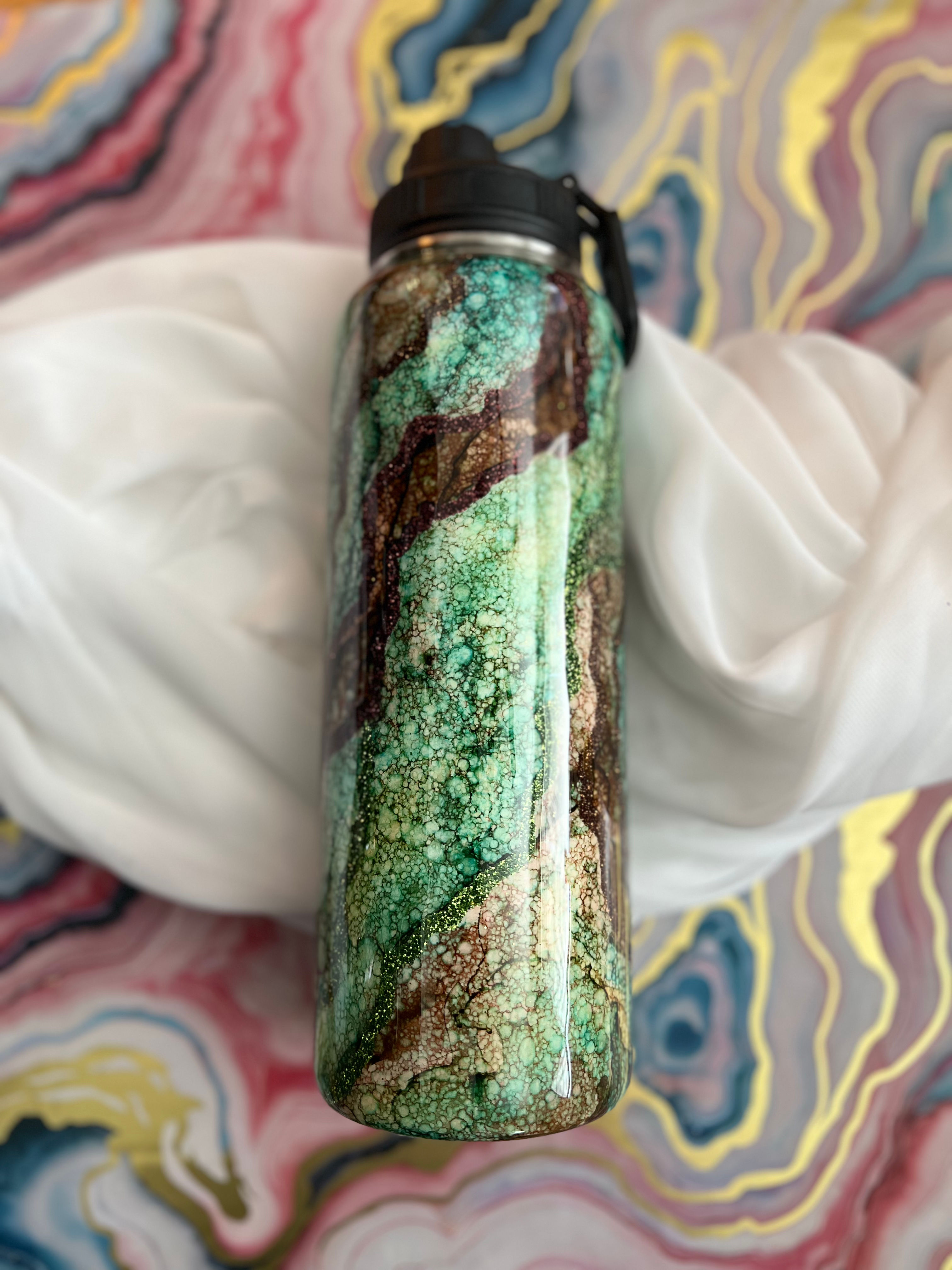 40oz hydro stone geode 