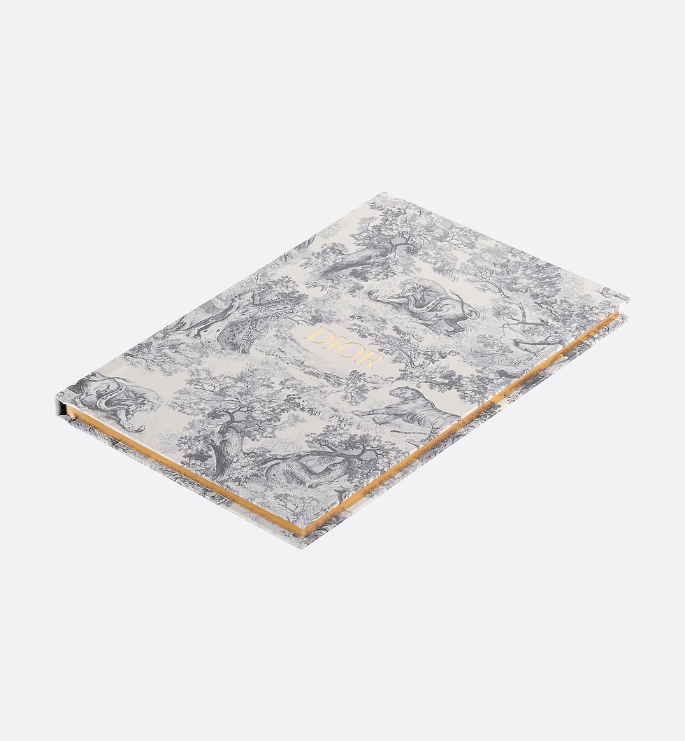 Notebook Gray Toile de Jouy