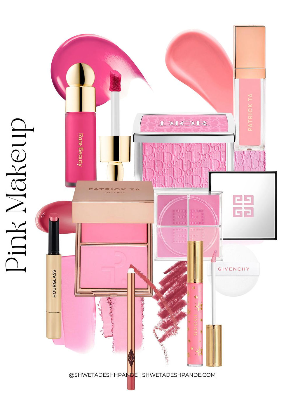 pink blushes on sephora, dior makeup, charlotte tilbury