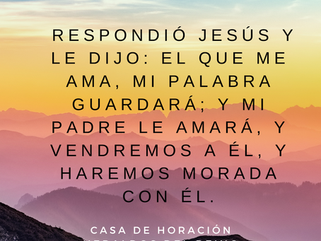 [Octubre, 19] Juan 14:23