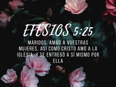 [Septiembre, 21] Efesios 5:25