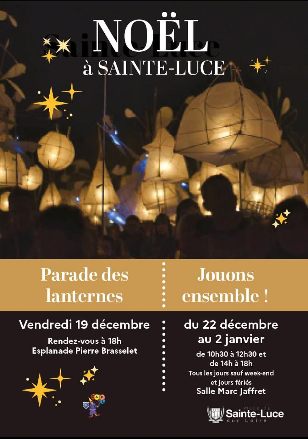 Parade des lanternes à Sainte-Luce