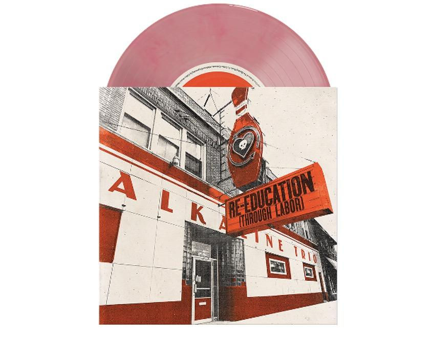 Alkaline Trio and Rise Against split single vinyl