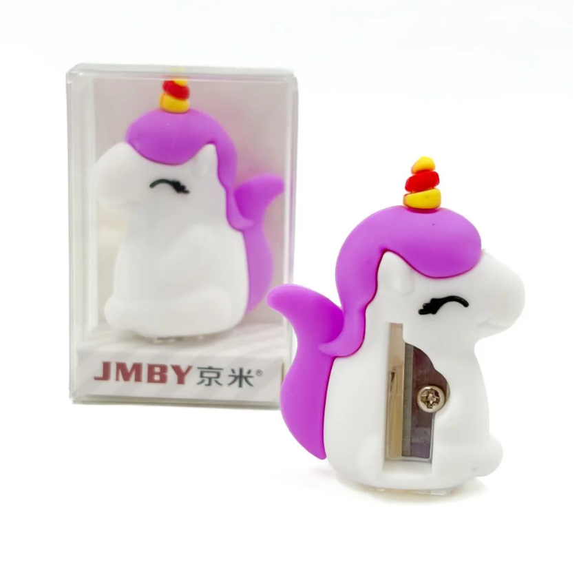 Apontador Emborrachado Unicórnio