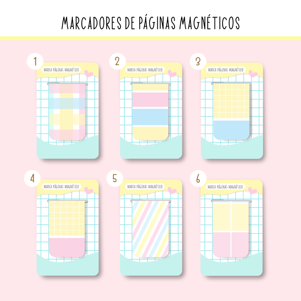 marca pagina magnetico