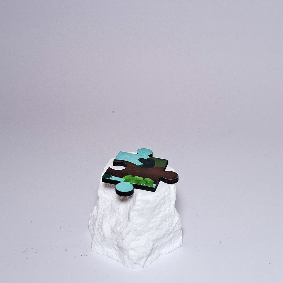 Thumbnail: Houten meegroeipuzzel - 25, 30,48 & 60 stukjes