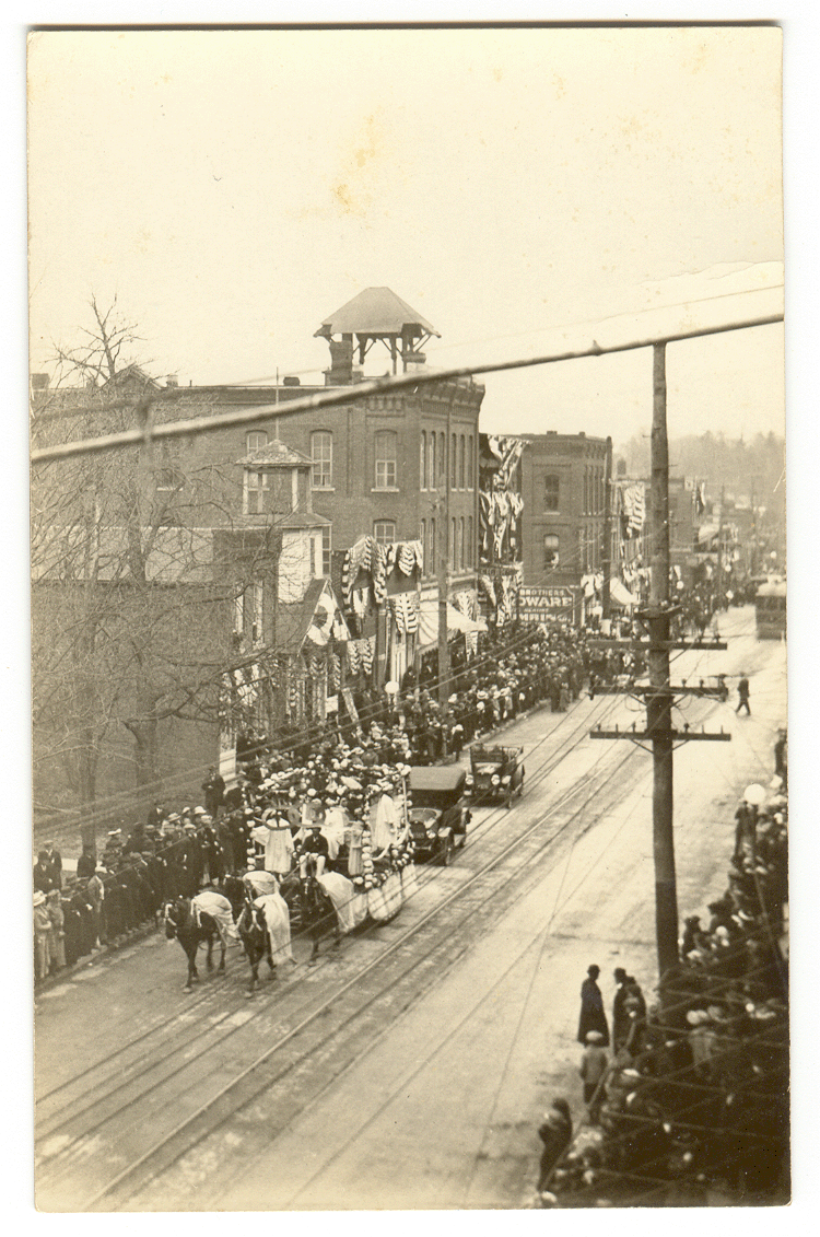 Parade on Main St Athens