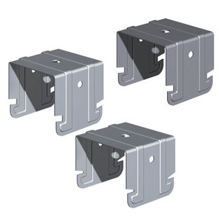 Gancio unione ortogonale a scatto