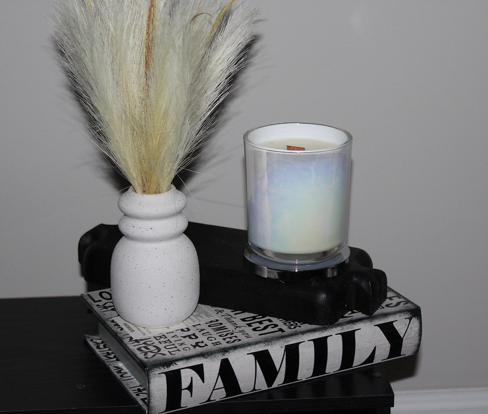 Thumbnail: 14 oz Iridescent Wooden Wick Candle