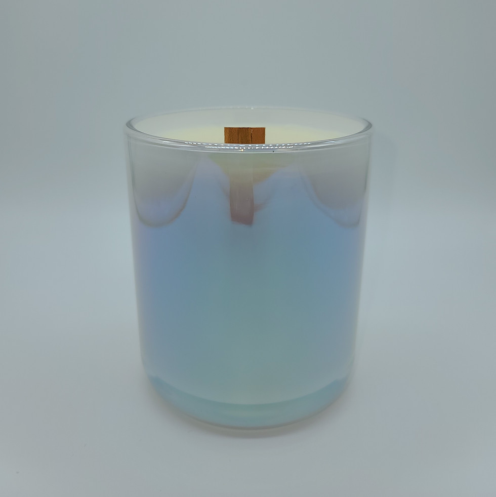 Thumbnail: 14 oz Iridescent Wooden Wick Candle