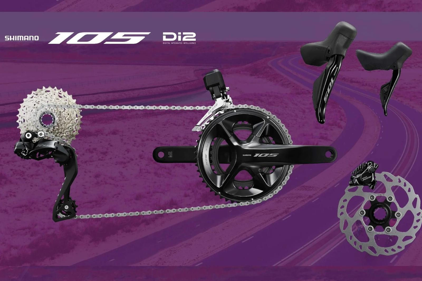 Grupo Completo Shimano 105 12v Di2