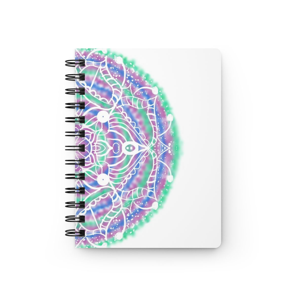 Canterbury Bells Mandala Spiral Bound Journal