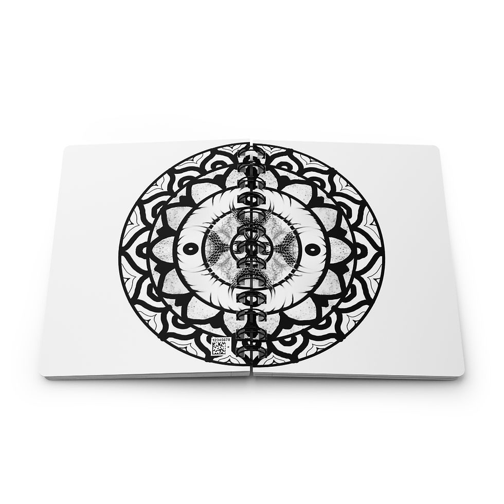 Thumbnail: From the Abyss Mandala Spiral Bound Journal