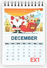 Thumbnail: Personal Monthly Wall Calendars