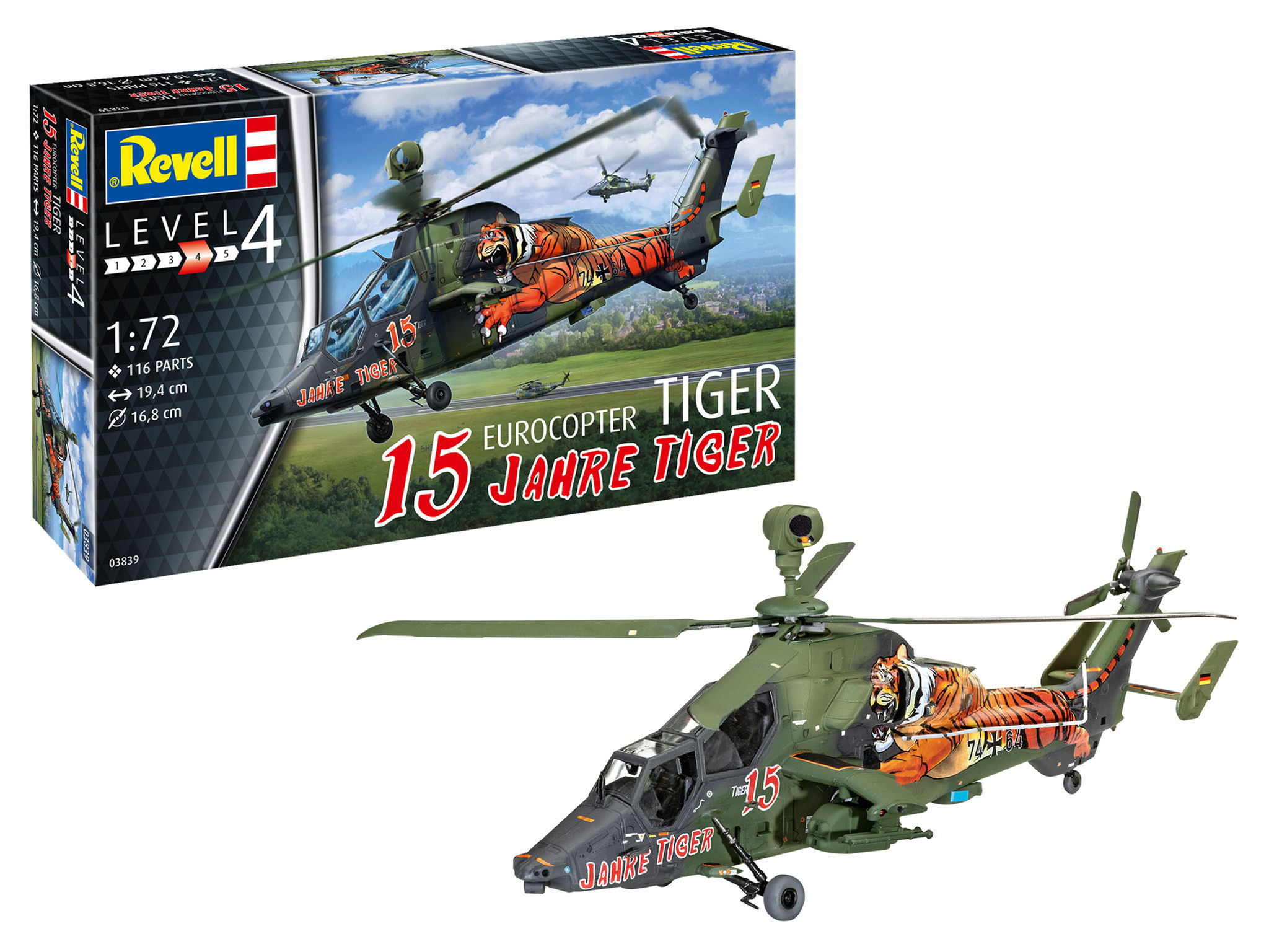 1/72 - Eurocopter Tiger - 15 Years Tiger