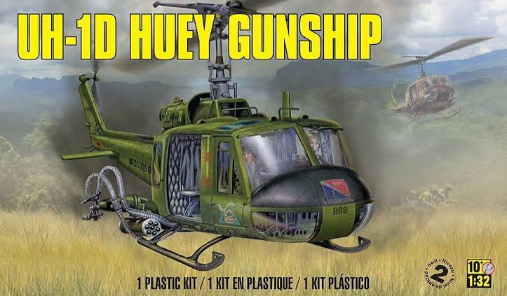1/32 UH-1D Huey Gunship