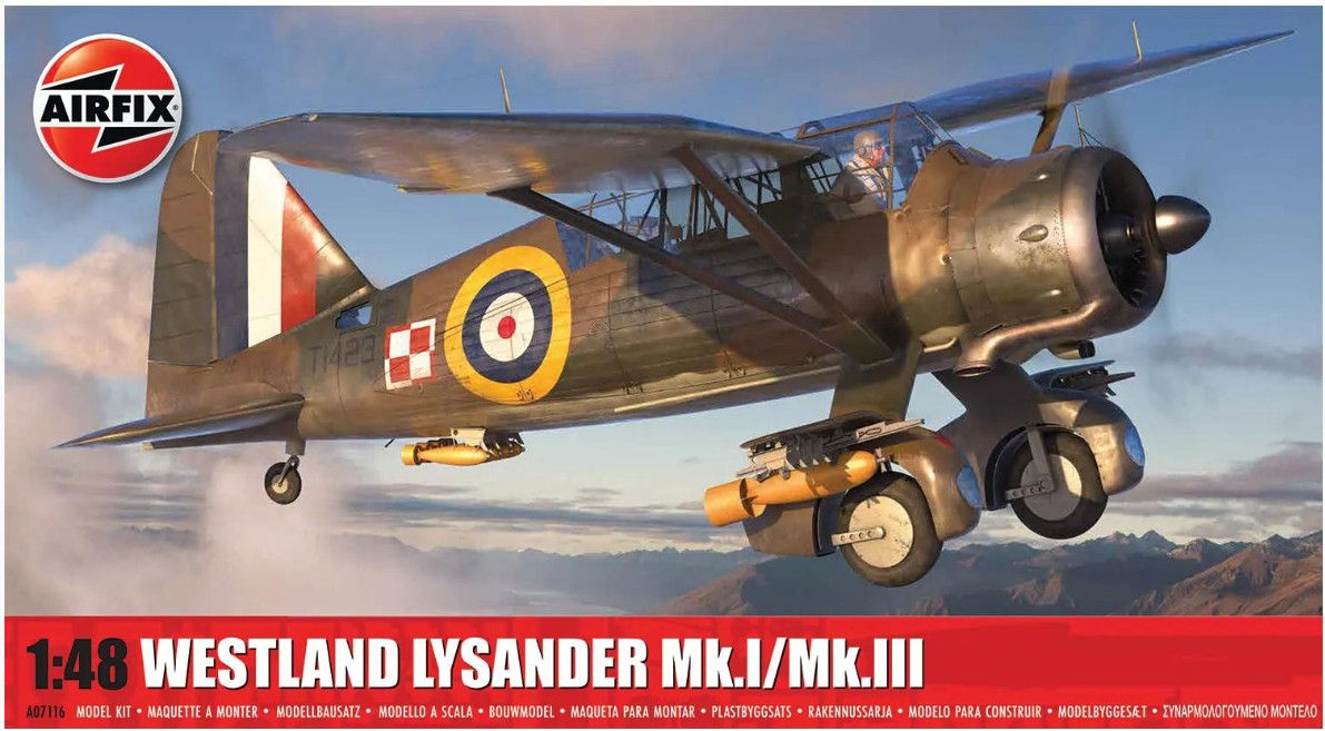 1/48 Westland Lysander Mk.1-Mk.3