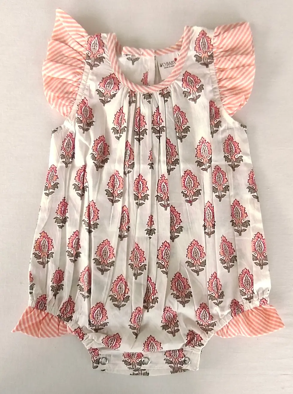 Coral Blockprint Bubble