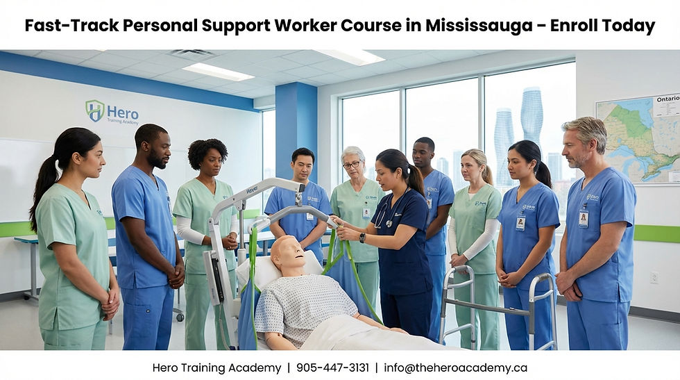 Personal Support Worker Course Mississauga