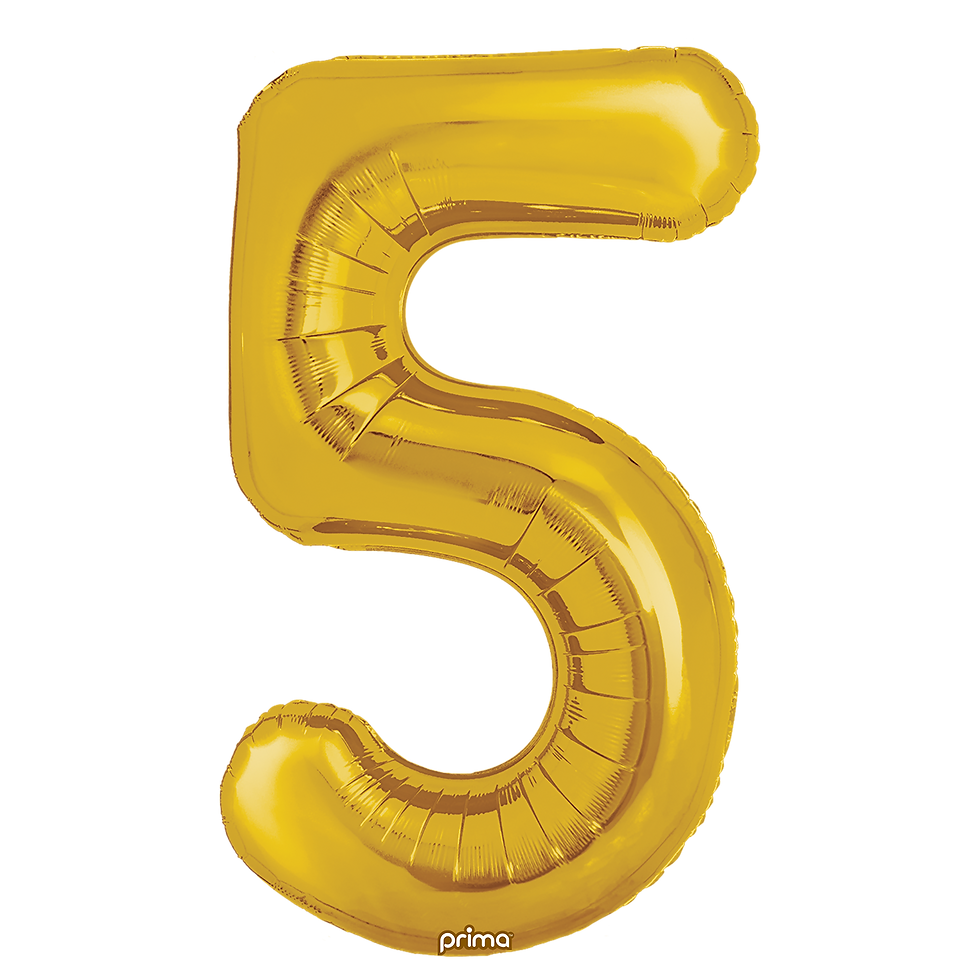 Thumbnail: 34" Gold Numbers