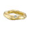 Thumbnail: 14k gold Womb ring with moissanite