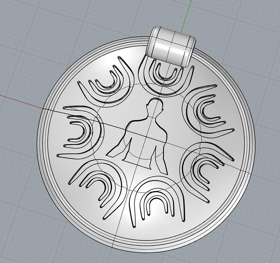 Thumbnail: Chakra Overtone Drum (COD) Necklace