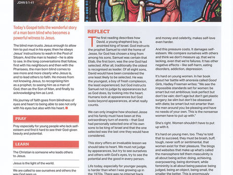 4th 'Laetare' Sunday in Lent