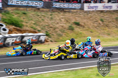Alex Ninovic racing his PCR Kart