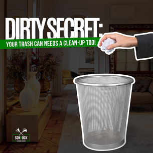 Dirty Secret: Your Trash Can Needs A Clean-Up Too! | SonRock Cleaning Service
