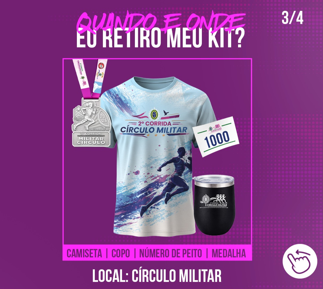 2ª CORRIDA CÍRCULO MILITAR - TRÊS CORAÇÕES