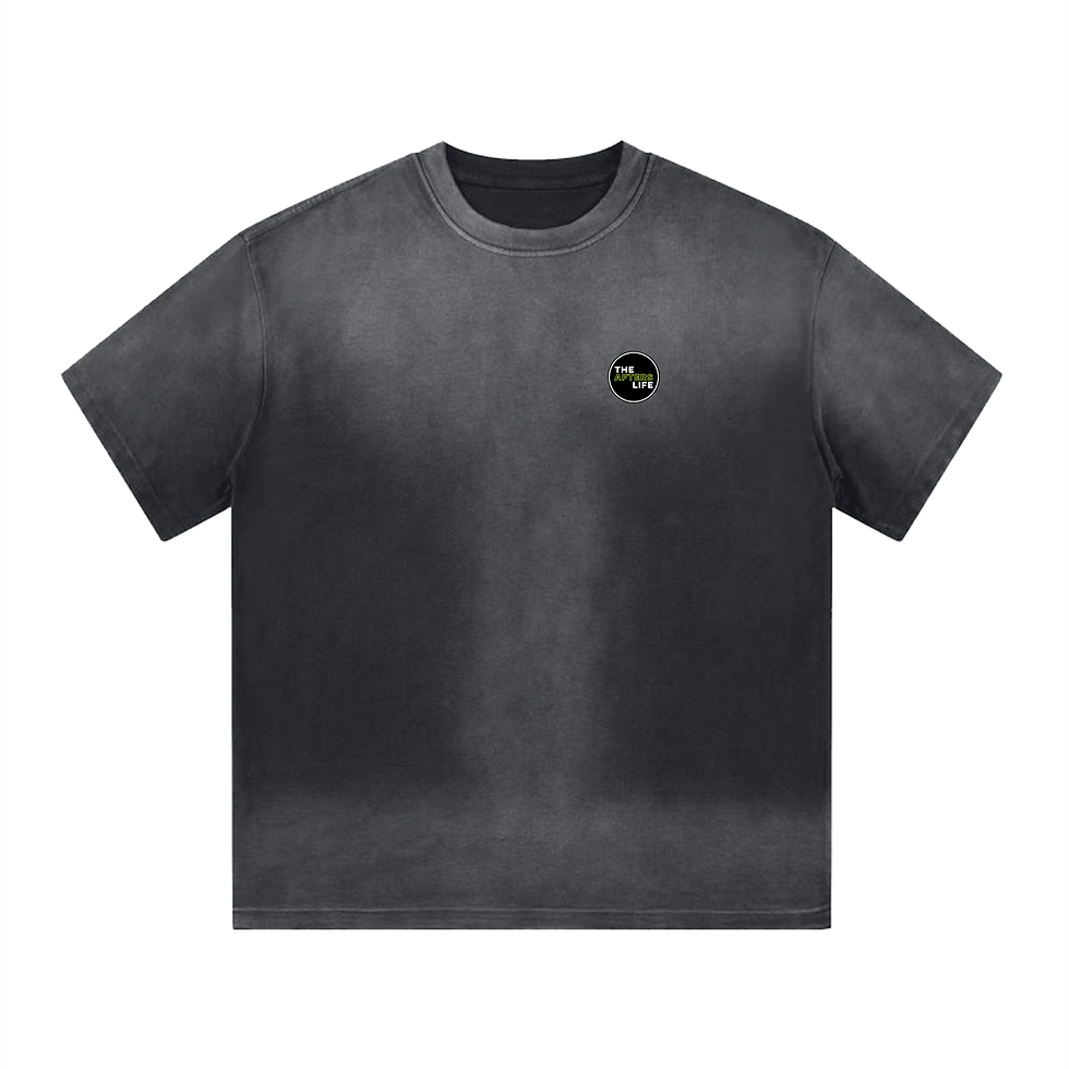 Thumbnail: Starting To Think | “I” Shaped Monkey Washed Drop Shoulder T-Shirt