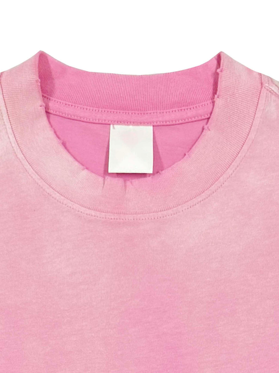 Thumbnail: Here Until 9am | Monkey Washed Distressed Drop Shoulder Crew Neck T-Shirt