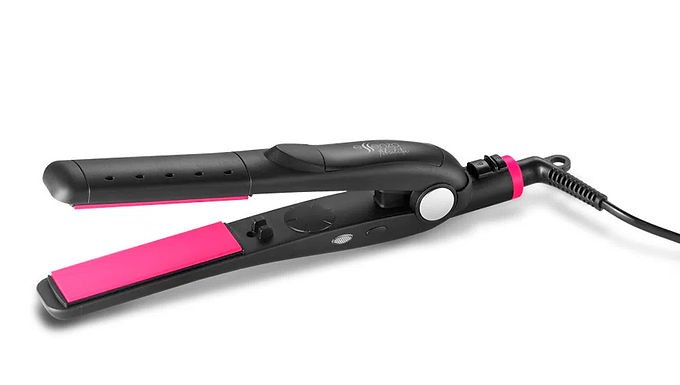 Plancha para cabello seco y húmedo con revestimiento de cerámica ESSENZA (EB070)