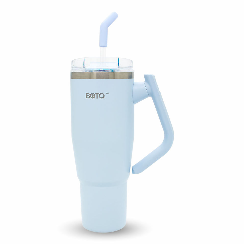 Vaso térmico BOTO Gyro 180° - Ice Blue, 40 Oz / 1.18 L. (BG40-IB)