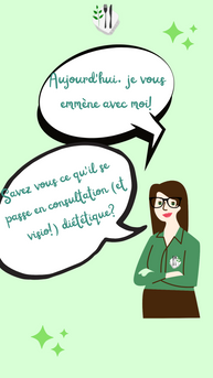 Que se passe-t-il en consultation diététique?