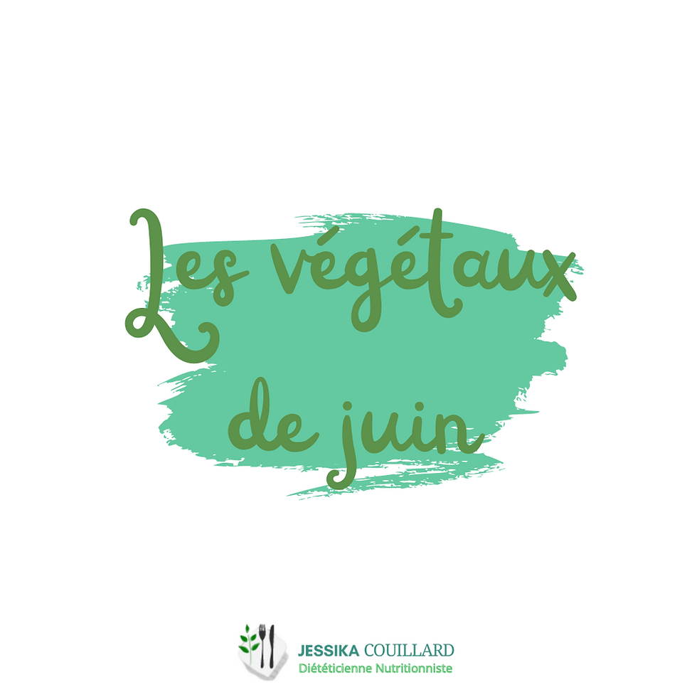Les végétaux de juin