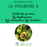 Micronutrition - La vitamine K