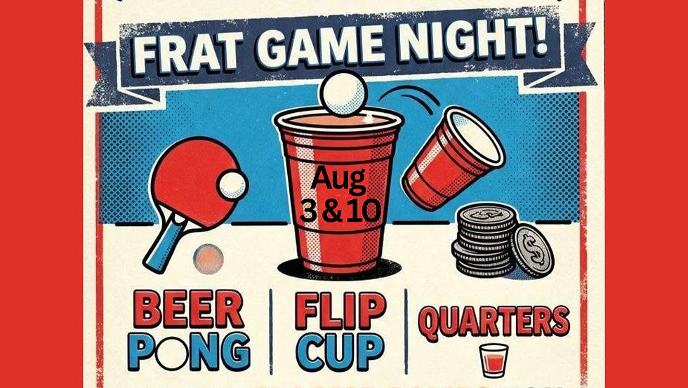 Frat Games Night