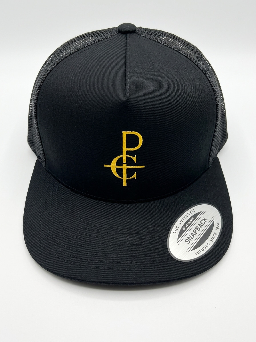 Presidential Snapback Hat Gold