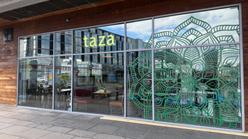 Bespoke Signage, 6meters corner lightbox wall, 3D letters, LED Signage, NEON Signage, Window Vinyls , Lightbox Menus at bespoke size, Pop-out Extruding lightbox signs