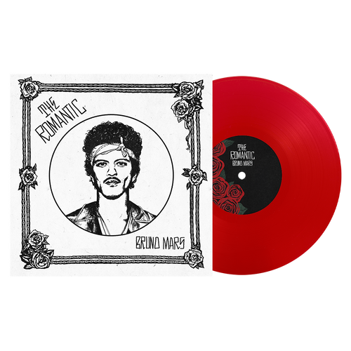 Bruno Mars The Romantic Indie Exclusive Translucent Red Vinyl