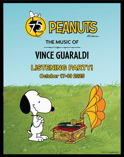 PEANUTS ANNIVERSARY LISTENING PARTY