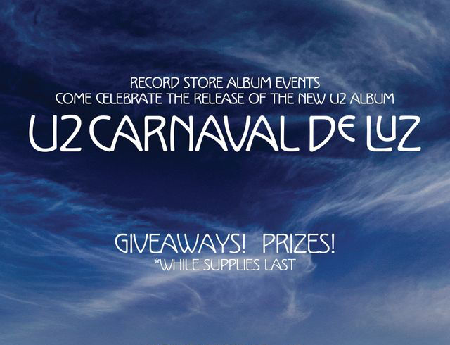 U2 RELEASE EVENTS // EVENT EXCLUSIVE VARIANT