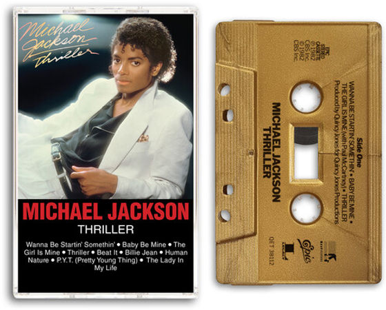 Michael Jackson Thriller Gold Metallic cassette | Max J Records
