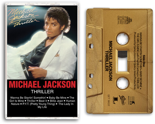 Michael Jackson Thriller Gold Metallic cassette | Max J Records