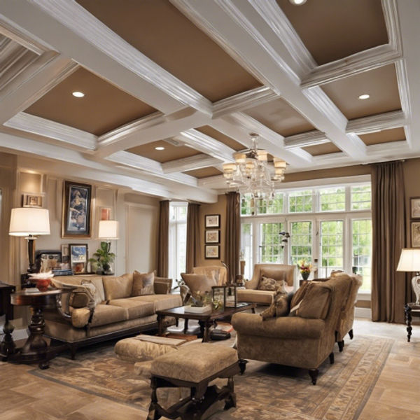 Coffered Ceiling Design in Dubai
