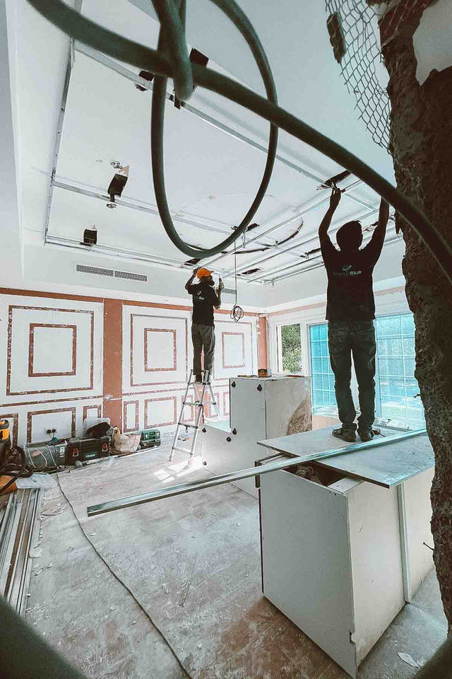 Villa ceiling installation company in Dubai