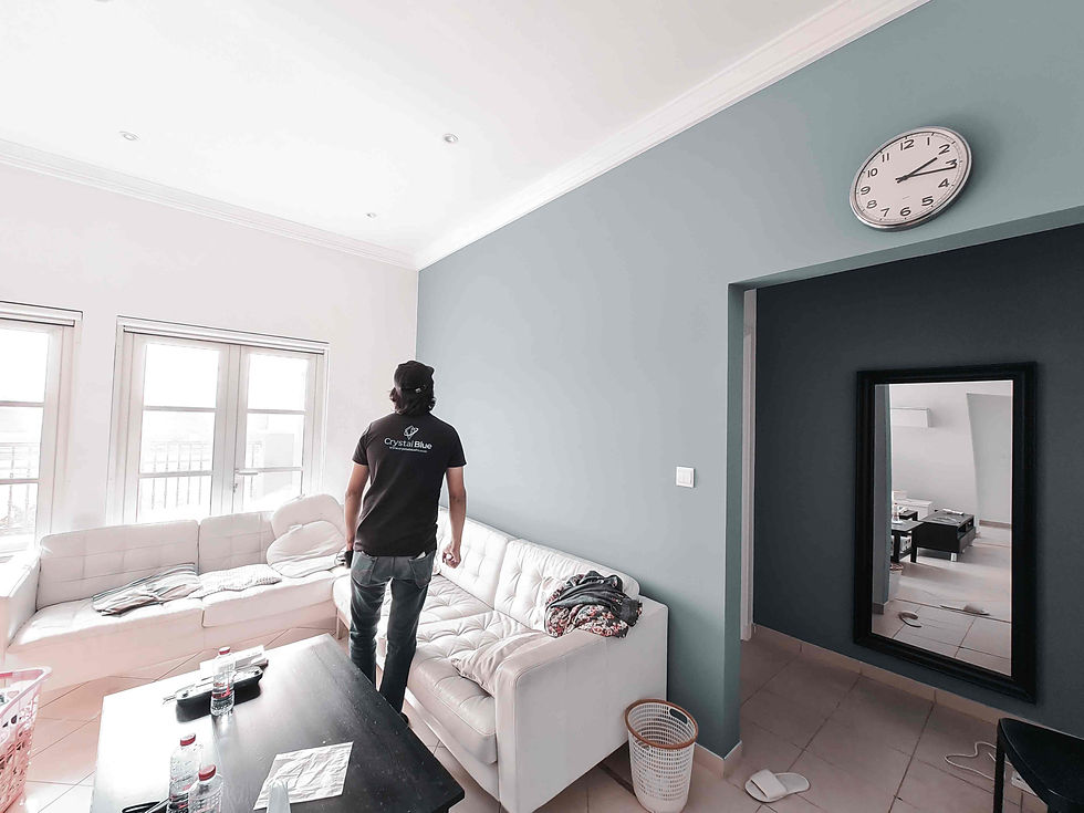 Colored painting in Dubai