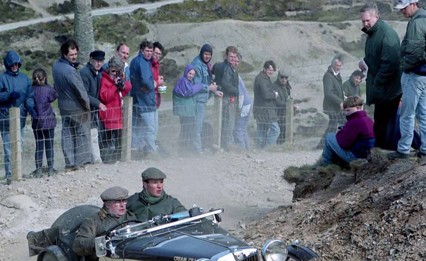 MG Cream Cracker MCC Lands End Trial 1995 Blue Hills Mine.